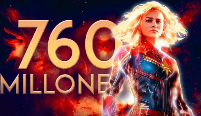 ¡Imbatible! Capitana Marvel alcanzó los $760 millones en su segunda semana [VIDEO]