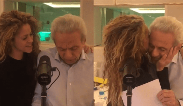 Shakira hace dueto con su papá celebrando los 87 años de su progenitor [VIDEO]