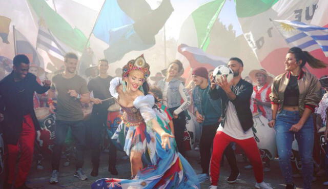 Natalia Oreiro canta a la igualdad en el Mundial Rusia 2018