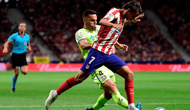 La nueva joya portuguesa Joao Felix se lució con jugada 'maradoniana' en el partido entre Atlético Madrid vs. Getafe por la Liga Santander.