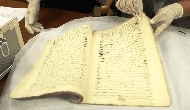 La colección de libros fue declara Patrimonio Cultural de la Nación por medio de la Resolución Viceministerial Nº 207-2019-VMPCIC-MC. (Foto: Andina)