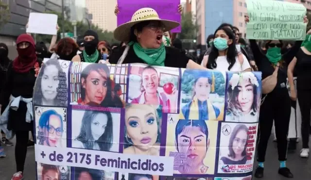Colectivos feministas realizaron manifestaciones en México para exigir justicia para Ingrid Escamilla. (Foto: El Imparcial)