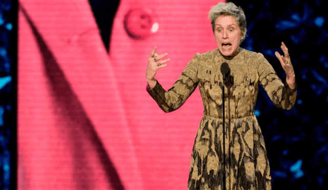 Frances McDormand: desconocido robó su Óscar