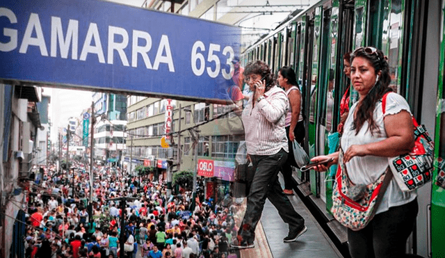 Los usuarios del tren eléctrico podrán acceder a esta promoción en conjunto con el emporio comercial Gamarra. Foto: composición LR/Gobierno/Andina