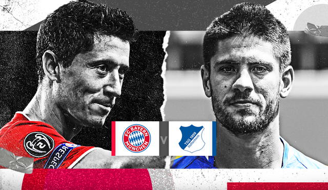 Bayern Múnich vs Hoffenheim EN VIVO por la jornada 2 de la Bundesliga. Gráfica: Fabrizio Oviedo/La República