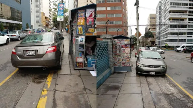 Miraflores: vehículos estacionan en veredas pese a señalización