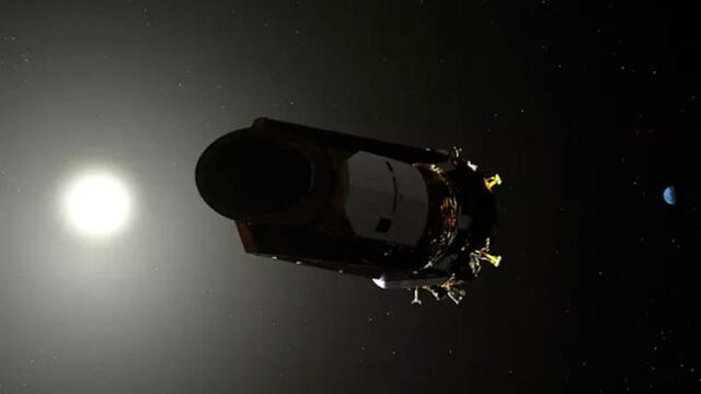Imagen del telescopio Kepler. NASA.