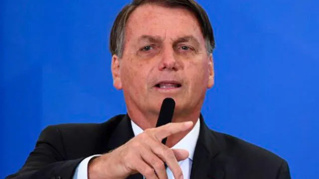 Jair Bolsonaro dijo que algunos aseguraban que estaban dando un mal ejemplo. Foto: AFP