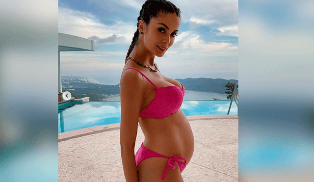 Laura Spoya muestra su avanzando embarazo con sexy bikini en Instagram [FOTOS]