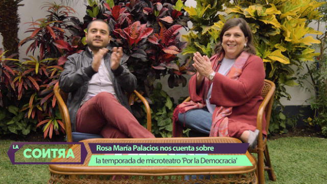 Rosa María Palacios nos cuenta sobre la temporada de microteatro 'Por la Democracia' en La Contra