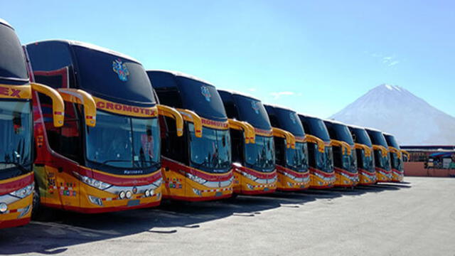 Empresa brinda servicio de transporte interprovincial a varias regiones del país. Foto: Cromotex.