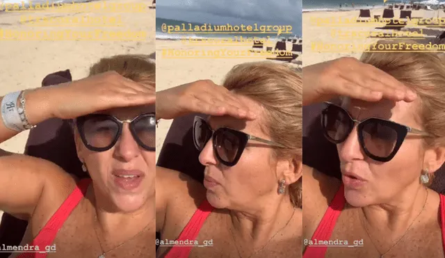 Katia Condos quedó maravillada con atractivo hombre en su viaje a Cancún [VIDEO]