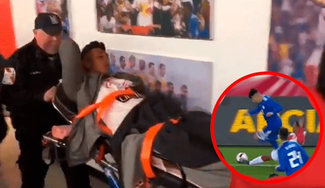 Perú vs Paraguay: conoce la gravedad de la lesión de Christofer Gonzales [VIDEO]