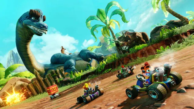 Grand Prix ‘Back-N. Time’ es el nuevo evento de Crash Team Racing Nitro Fueled.