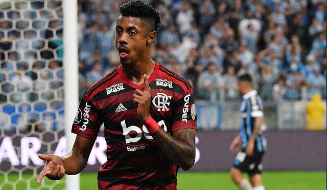 Bruno Henrique marcó el primer gol para Flamengo. (Créditos: AFP)