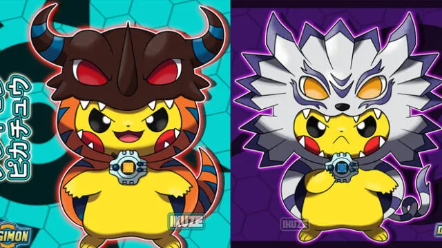 Pokémon: Artista dibujó a Pikachu como reconocidos personajes de anime y el resultado es genial [FOTOS]