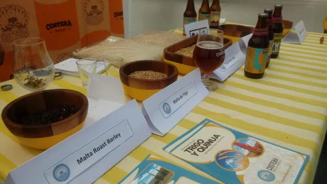 Cerveza artesanal es elaborada con trigo y quinua