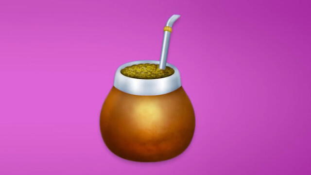 El emoji del mate para los iPhone.