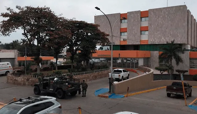 Esta tarde se registró una balacera en el IMSS de Culiacán. Foto: Noroeste.