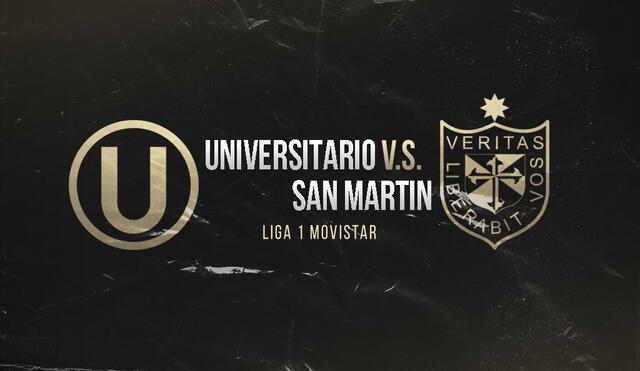Universitario vs San Martín EN VIVO por la fecha 8 del Apertura de Liga 1 Movistar. Composición: Fabrizio Oviedo