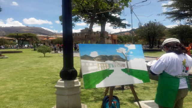 Concurso pintura en Cajamarca 