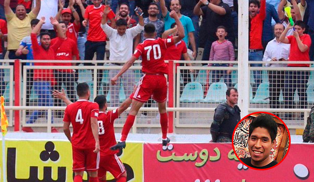 Willyan Mimbela debutó de manera oficial en el fútbol iraní con la camiseta del Tractor Sazi FC.