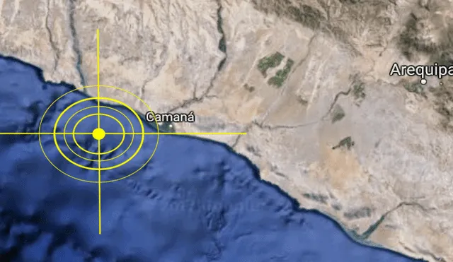 Arequipa: Sismo de 4.0 grados tuvo como epicentro Ocoña