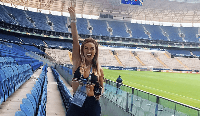 Angie Arizaga recibe crueles comentarios del público por cubrir la Copa América 2019