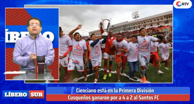 Cienciano regresa a la Primera División en medio de celebraciones.