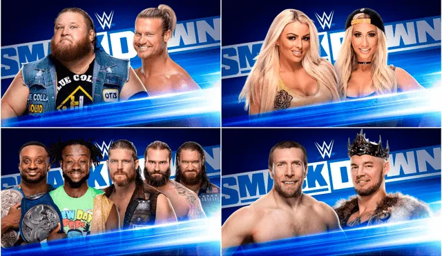 Sigue aquí EN VIVO ONLINE SmackDown Live en ruta a Money in the Bank 2020. | Foto: WWE