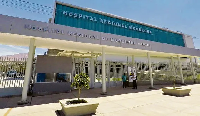 hospital de moquegua foto andina