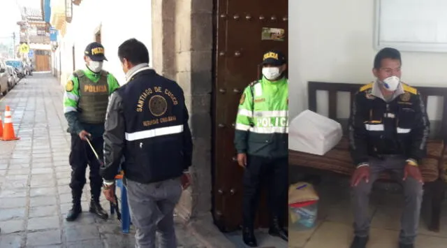 Cusco. Vendedor ambulante fue detenido con indumentaria de serenazgo distrital.
