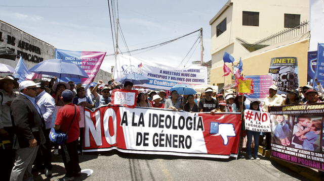 Un grupo de padres de Arequipa saldrán a las calles si Minedu insiste con la ideología de género