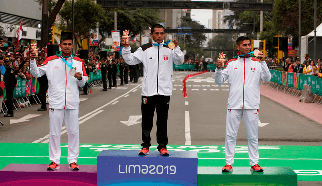 Juegos Panamericanos 2019: Cristhian Pacheco confesó antes del atletismo practicaba fútbol en Huancayo. Foto: EFE