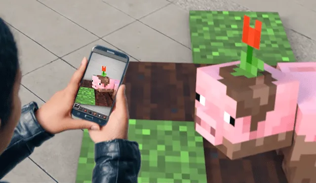Minecraft será un juego de realidad aumentada y competirá con Pokémon GO [VIDEO]