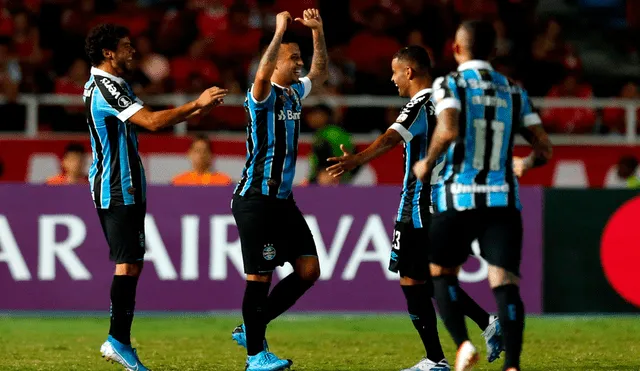 Con goles de Víctor Ferraz y Matheus Henrique, Gremio venció de visita a América de Cali por el grupo E de la Copa Libertadores 2020. | Foto: EFE