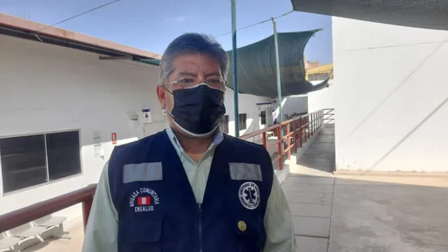 Director de Salud de Tacna, Oscar Galdós Rodríguez. Foto: URPI/Liz Ferrer