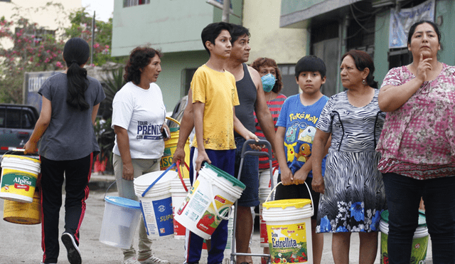 Sedapal no cobraría el servicio de agua del mes de enero en San Juan de Lurigancho