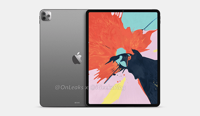 Los primeros renders revelarían el diseño del iPad Pro 2020.