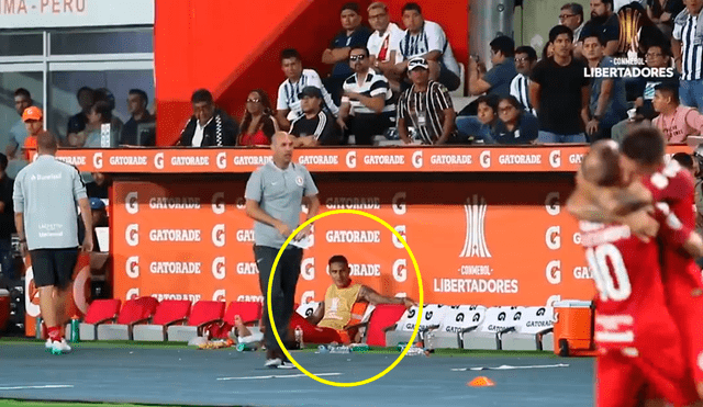 La peculiar reacción de Paolo Guerrero tras gol del Inter a Alianza Lima [VIDEO]
