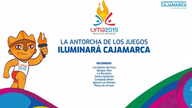 Cajamarca se prepara para recibir Antorcha Panamericana.
