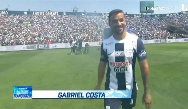 Gabriel Costa jugó en el cuadro íntimo durante dos temporadas. Foto: Captura Latina TV