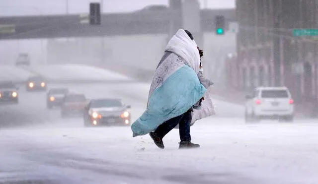 Estados Unidos está sufriendo un temporal de frío y nieve extraordinariamente fuerte. Foto: RTVE