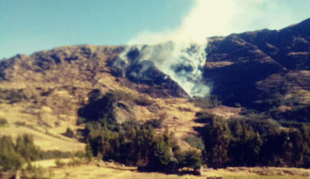 Incendio Cusco