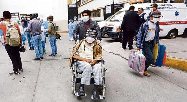 ADULTOS MAYORES. En Arequipa son los más afectados con los contagios de covid-19, según cifras de Salud.