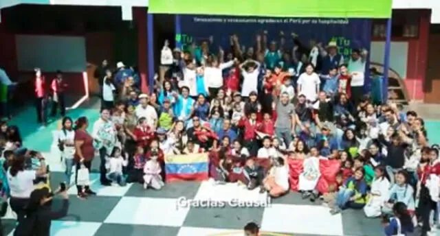 Muestran los resultados de acción voluntaria de venezolanos en Arequipa | VIDEO