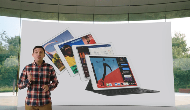 Presentación oficial del nuevo iPad. | Foto: Apple