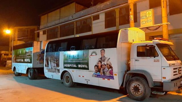 Hospital móvil para Utcubamba