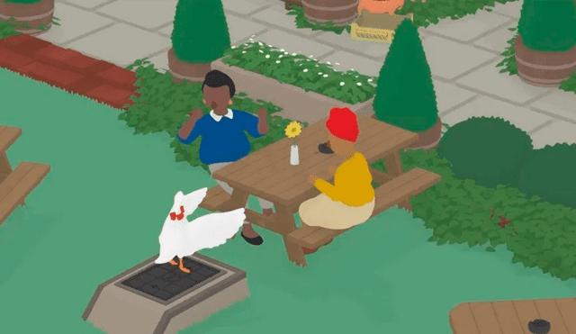 Untitled Goose Game, el videojuego que te permite ser un ganso y salir a molestar al vecindario.