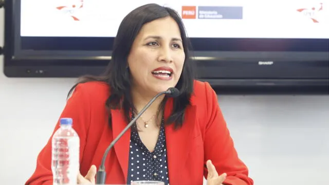 Flor Pablo es ministra de Educación desde marzo de 2019. Foto: La República.